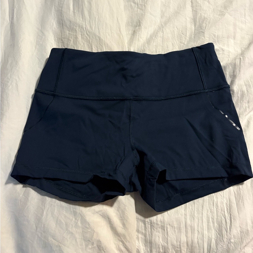 Lululemon Athletica Dark Blue Bike Shorts